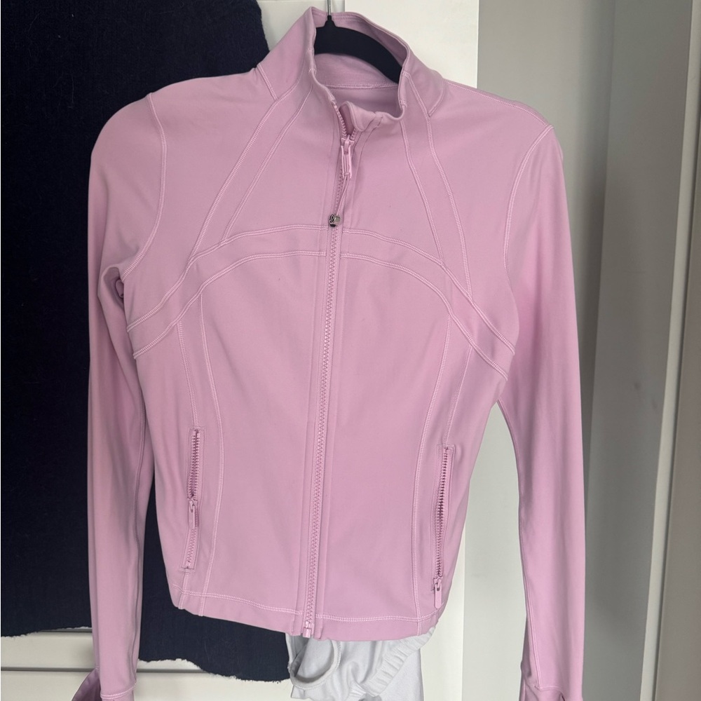 lululemon athletica Define Cropped Jacket in Vitapink - Picture 2 of 3